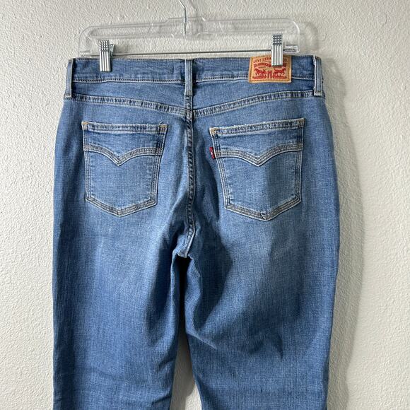 Levi’s Vintage Classic Bootcut Jean 10 Medium Wash Mid Rise Stretch Denim - Picture 7 of 8